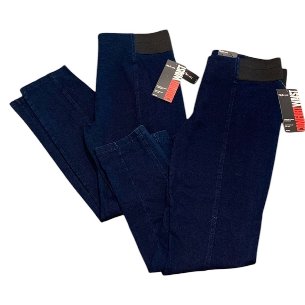 Style & Co bundle of 2 skinny stretchy jeans NWT
